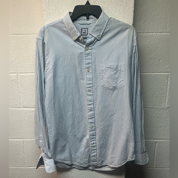 jcpenney Other - J.C. Penney Mens Blue And
White Striped Button-Down Shirt.